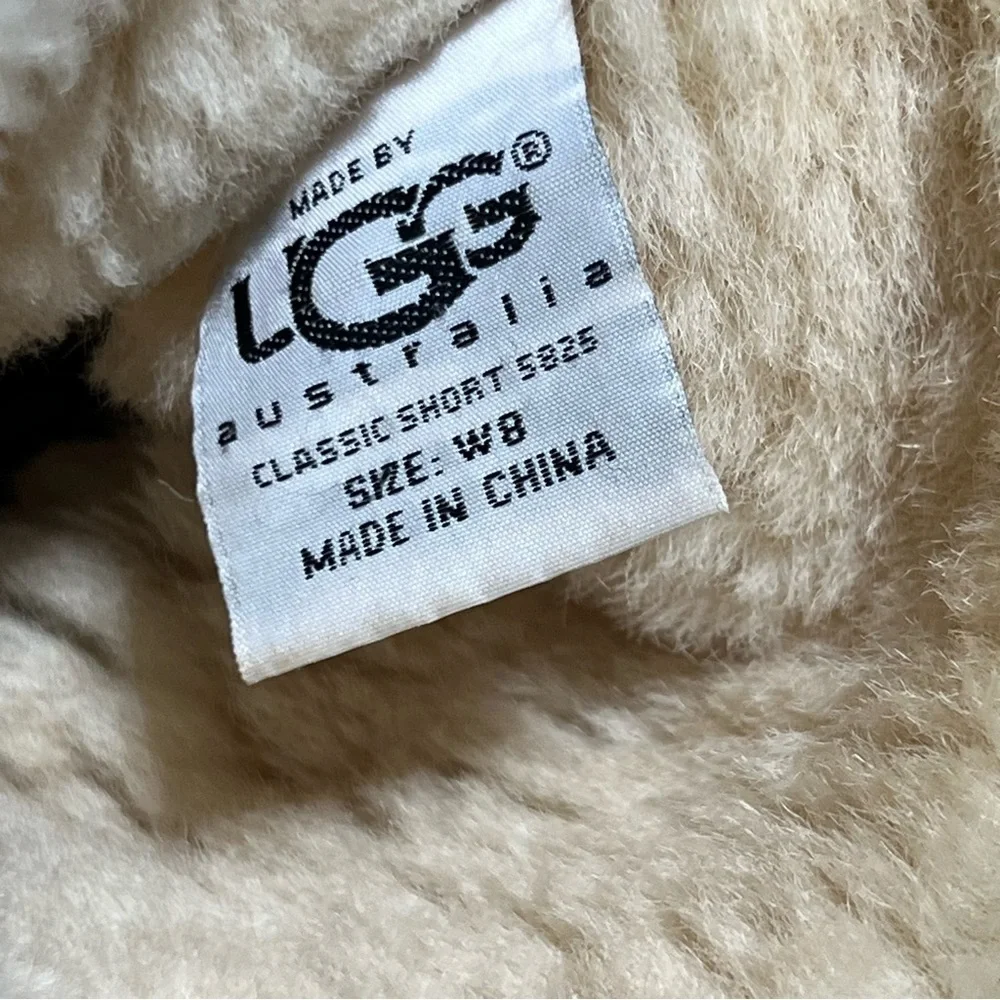 Ugg Brown Suede Classic Short Boots